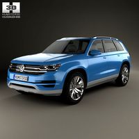 Volkswagen CrossBlue 20133d model