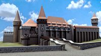 Corvin Castle3d model