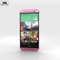 HTC One (M8) Pink3d model