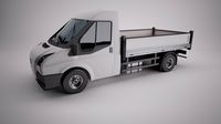 Flatbed Transit Van