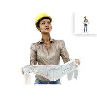 Architect | WWom0305-HD2-O01P01-S Ready-Posed 3D Human Model (Woman / Still)