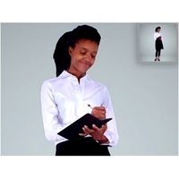 Waitress| CWom0306-HD2-O02P02-S Ready-Posed 3D Human Model (Woman / Still)