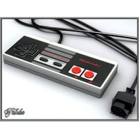 NES controller - 3D Model