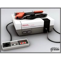 NES complete pack - 3D Model