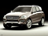 Mercedes Mclass 2012 W1663d model