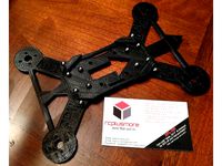 195mm Printable Quadcopter by wh1t3shad0w