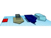 Boat with interchangeable parts by Kyle10kms