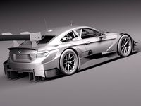 BMW M4 DTM 2015 Race Car