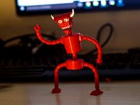 Robot Devil (Articulated) from Futurama by Aelkaim