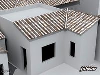 Roofing tiles3d model