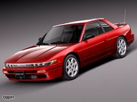 Nissan Silvia K S13 1989-19943d model