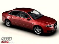 Audi A4 Sedan 20053d model