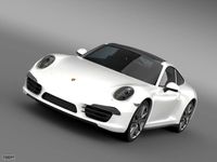 Porsche 911 Carerra 4 20133d model