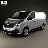Renault Trafic Panel Van 20143d model