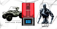 Creality Resin 3D Printer + T-800 Endoskeleton + Warthog M12B