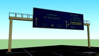 Autobahn Schild, BAB2