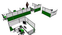 Modern Modular Office Partition Walls by iDivideWalls.com