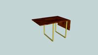 Table, Folding, Metal
