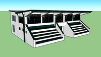 Tribuna oficial Hipódromo de Camba Paso