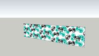 Splashguard600x2700mmFetknopp_Turquoise_byAnnaViktorssonForDesignMCollec