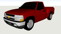 1999-2002 style Chevrolet Silverado Stepside (FIRST)
