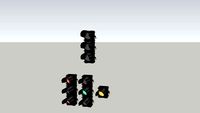 Safetran Polycarbonate train signals
