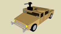 Humer army jeep