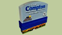 Welcome Sign Compton, California