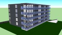 Nice and luxury block of falts