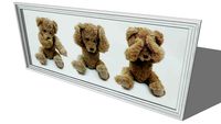 Teddy, toile, Maisons du monde , 116.414, prix : 25