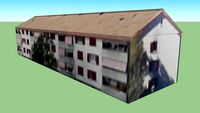 Building in Basel, Schweiz