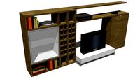 Wohnzimmerschrank