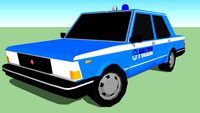 1982 Fiat Argenta Polizia (Italian Police)