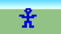 bonhomme bleu lego