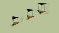 Iru buffet stand