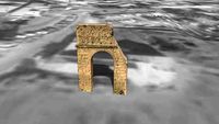 La porte dorée 'golden door' (3D photo-textured)