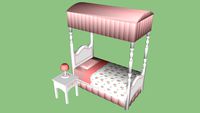 Child's Canopy Bed