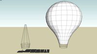 Aerostatic Balloon (Laser Cut Pattern)