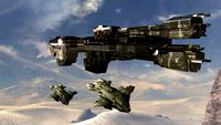 Halo 3 UNSC Frigate Aegis Fate