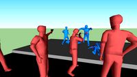 Another violent scene made with google's models :P