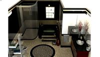 A Symphony in Black (Bathroom)