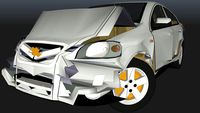 Chevrolet Aveo wreck