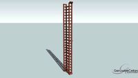 ELITE-CAMBARA MAHOGANY-375ml SINGLE COLUMN RACK