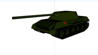T-34HK-105 tank 105mm