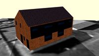 Semi-detached, wood clad