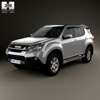 Isuzu MU-X 2013 3D Model