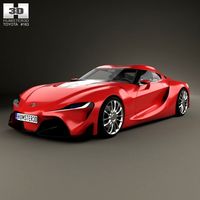 Toyota FT-1 2014 3D Model