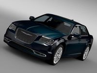 Chrysler 300 C LX2 2016 3D Model