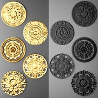 Rosette SET 3D Model