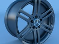 Mercedes Benz AMG Rim 3D Model